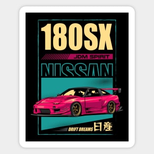 Nissan 180SX JDM Car Magnet